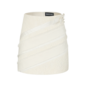 Ivory Boho Bow A-Line Dress